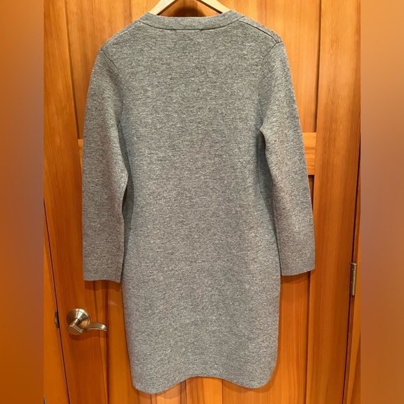 OLIVER Gray Wool Blend Duster Size Small - Picture 4 of 5